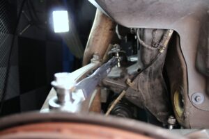 Meisterschaft Motorsport Engineering Rear Toe Arms - BMW M3 E90/E92/E93 (2008-2013) 13 Meisterschaft rear toe arm on BMW E9x M3 rear subframe