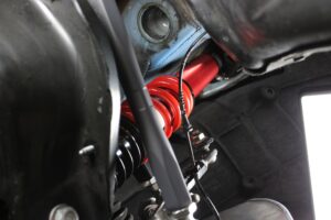 Meisterschaft Motorsport Engineering Rear Toe Links - Toyota A90 Supra / BMW Z4 G29 (2019-2026) 11 A90 Supra rear toe link installed with JRZ coilover